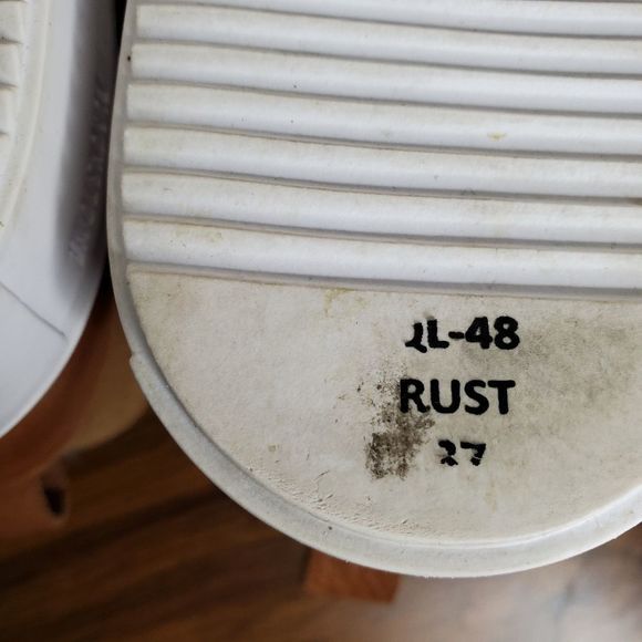 Blackstone QL48 Genuine Shearling Lined High Top Sneaker EU 37 US 7 Rust Brown - Picture 9 of 12